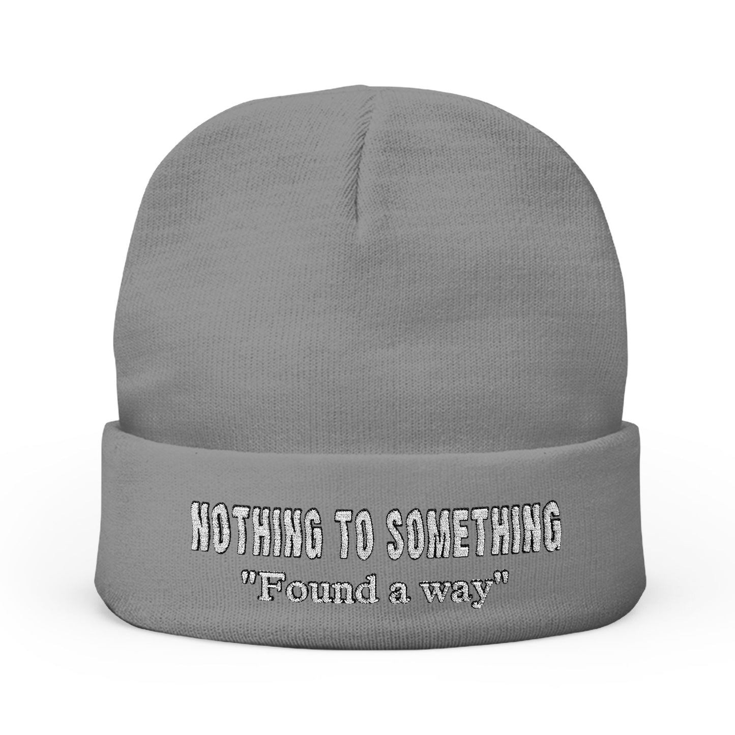“Found a Way” Embroidered Beanie