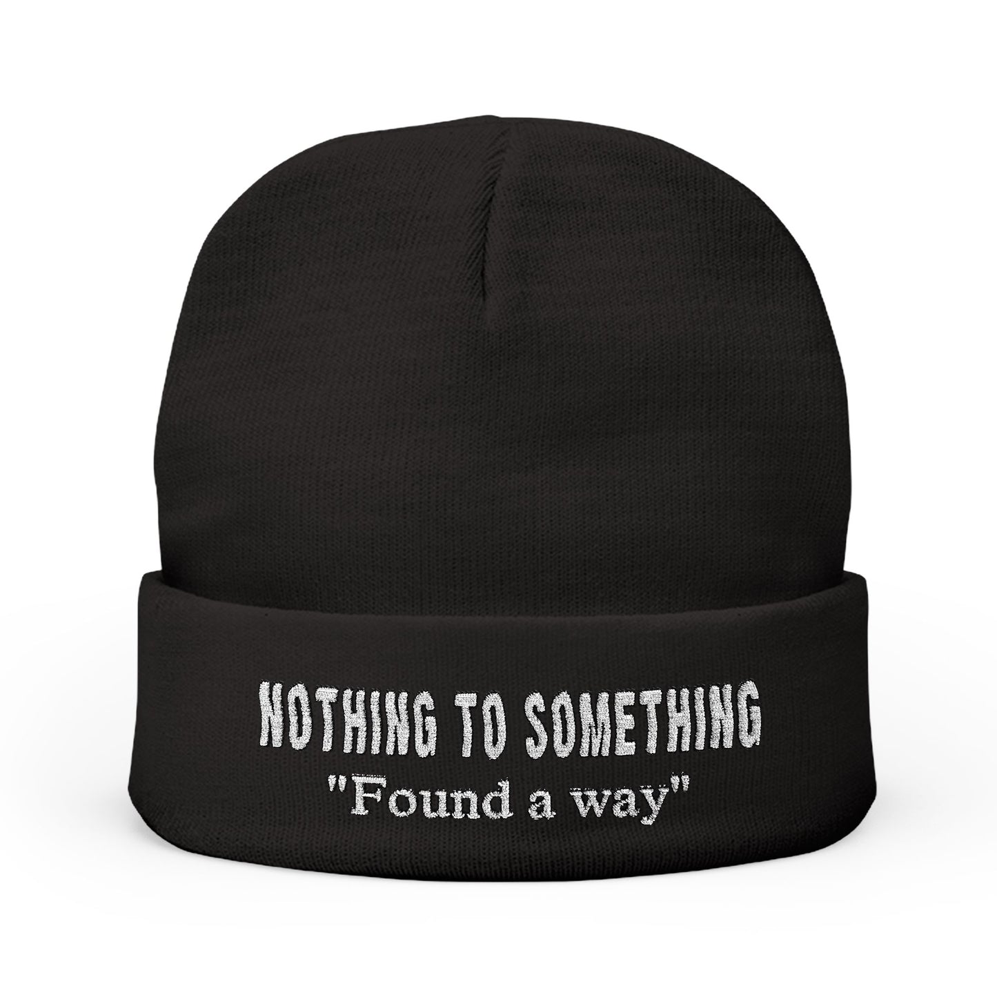 “Found a Way” Embroidered Beanie