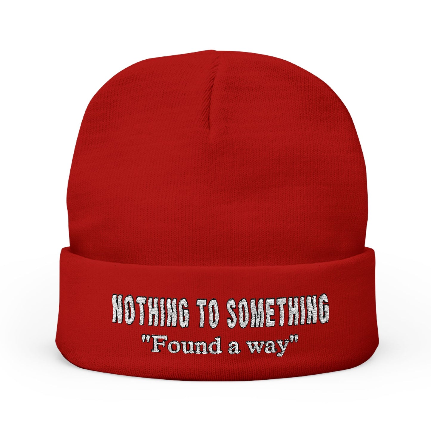 “Found a Way” Embroidered Beanie
