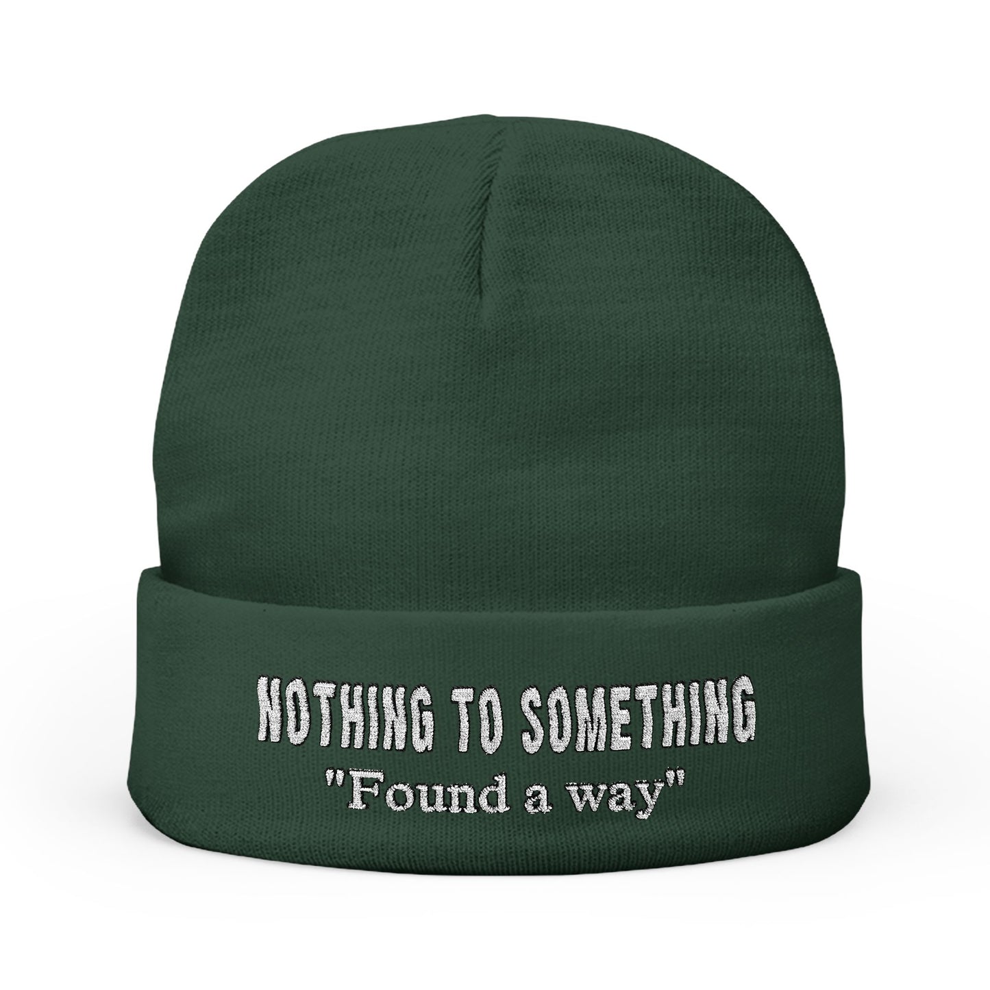 “Found a Way” Embroidered Beanie